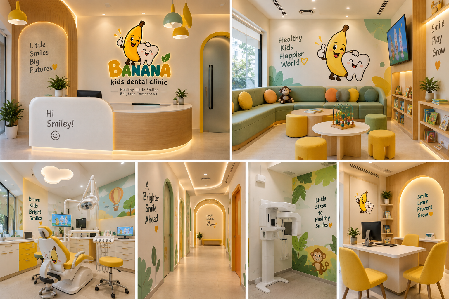 Banana Kids interior design