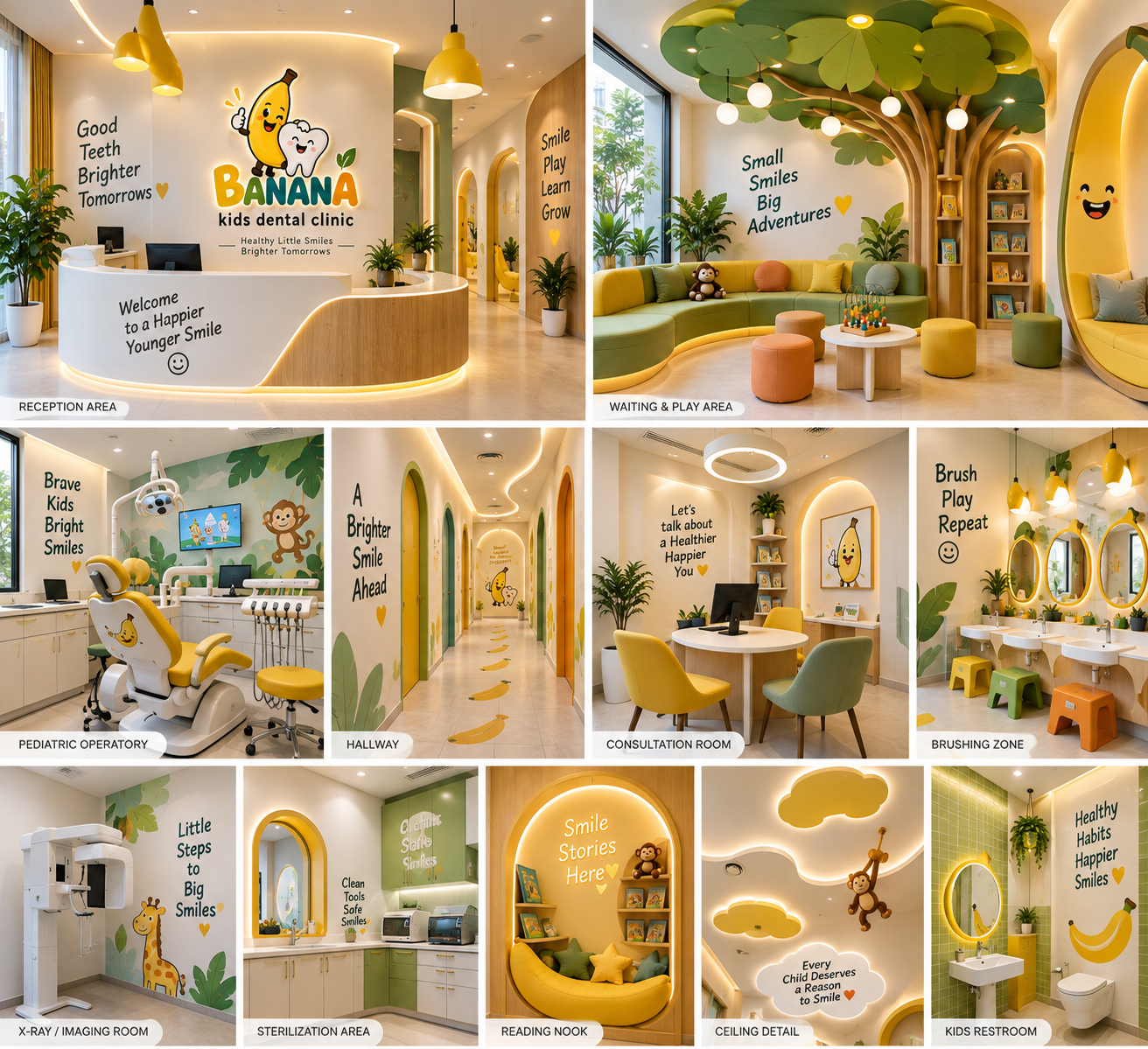 Kids dental waiting area
